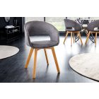 Stílusos szék Colby szürke 