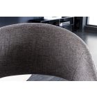 Stílusos szék Colby szürke 