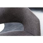 Stílusos szék Colby szürke 