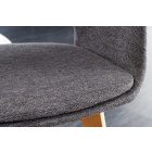 Stílusos szék Colby szürke 