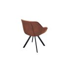 Stílusos szék Kiara barna, antik 