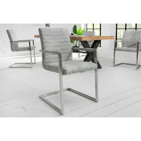 Stílusos étkezőszék Imperium Antik kő szürke  