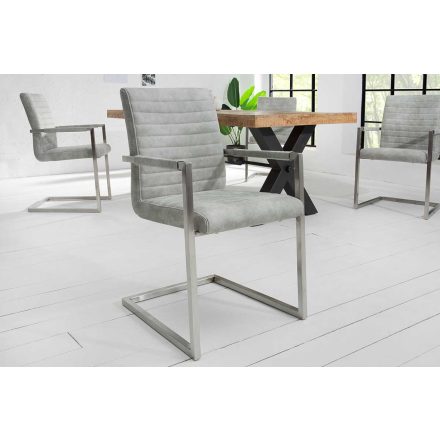 Stílusos étkezőszék Imperium Antik kő szürke  