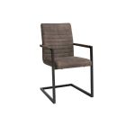 Stílusos étkezőszék Imperium Antik II. szürkés barna taupe