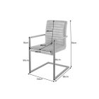 Stílusos étkezőszék Imperium Antik II. szürkés barna taupe