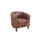 Stílusos fotel Lyric whisky barna