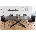 Széthúzható étkezőasztal Brock láva 180-260 cm