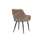 Stílusos szék Esmeralda szürkés bézs 