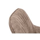 Stílusos szék Esmeralda szürkés bézs 