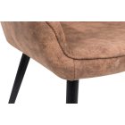 Stílusos szék Esmeralda világos barna 