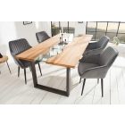 Stílusos szék Esmeralda szürke 