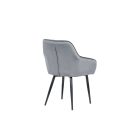 Stílusos szék Esmeralda szürke 