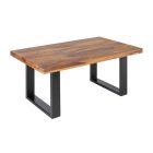 Stílusos dohányzóasztal Thunder 100 cm sheesham 