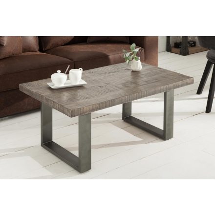 Dohányzóasztal Thunder II 100 cm szürke mangó