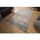 Stílusos szőnyeg Rowan 240x160 világos szürke, kék