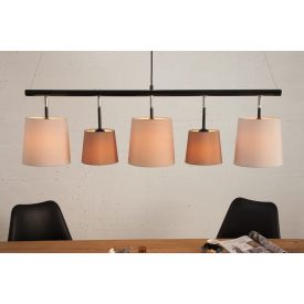 Függőlámpa Shadow 100 cm barna 