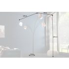 Stílusos ívelt állólámpa Shadow II 