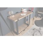 Stílusos konzolasztal Thunder 115 mangó 