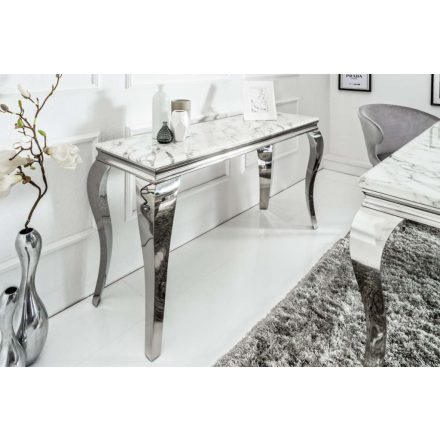 Stílusos konzolasztal Rococo 140 cm márvány