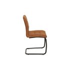 Stílusos szánkótalpas szék Modern, világos barna 