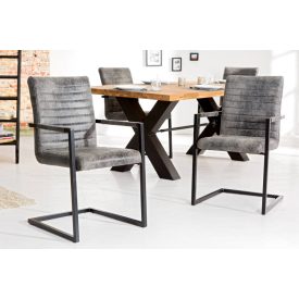 Stílusos étkezőszék Imperium Antik II. vintage szürke