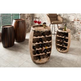 Bortató szekrény Reed 80 cm, natúr