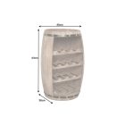 Bortató szekrény Reed 60 cm, natúr 