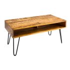 Stílusos dohányzóasztal Felix 100 cm, mangó 