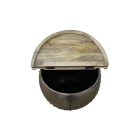 Stílusos dohányzóasztal Maurice, szürke