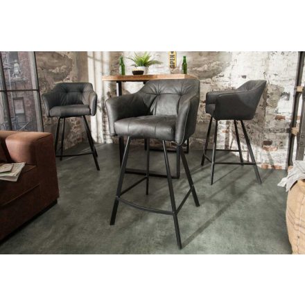 Stílusos bárszék Giuliana antik szürke