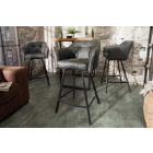 Stílusos bárszék Giuliana antik szürke