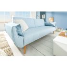 Nyitható kanapé Amiyah / 215 cm világos kék 