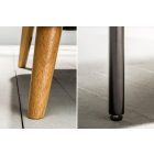 Nyitható kanapé Amiyah / 215 cm világos kék 