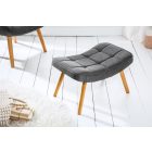 Stílusos lábtartó Sweden, szürke