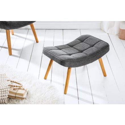 Stílusos lábtartó Sweden, szürke