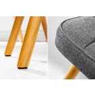 Stílusos lábtartó Sweden, szürke