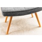 Stílusos lábtartó Sweden, szürke