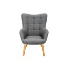 Stílusos fotel Sweden, szürke 