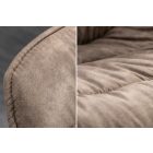 Stílusos szék Kiara szürkés barna, taupe