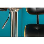 Stílusos bárszék Kadence fekete dió 