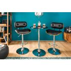 Stílusos bárszék Kadence fekete dió 