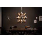 Stílusos függőlámpa Lilyana 72 cm ezüst 