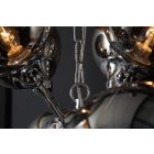 Stílusos függőlámpa Lilyana 72 cm ezüst 