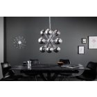 Stílusos függőlámpa Lilyana 72 cm ezüst 