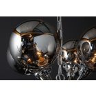 Stílusos függőlámpa Lilyana 72 cm ezüst 