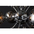 Stílusos függőlámpa Lilyana 72 cm ezüst 