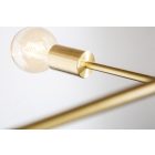 Stílusos függőlámpa Walter arany 