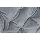 Stílusos irodai szék Kiara szürke bársony