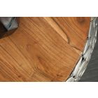 Dohányzóasztal szett Mauricio, ezüst / mangó