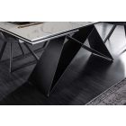 Széthúzható étkezőasztal Brock márvány 180-260 cm